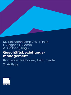 cover image of Geschäftsbeziehungsmanagement